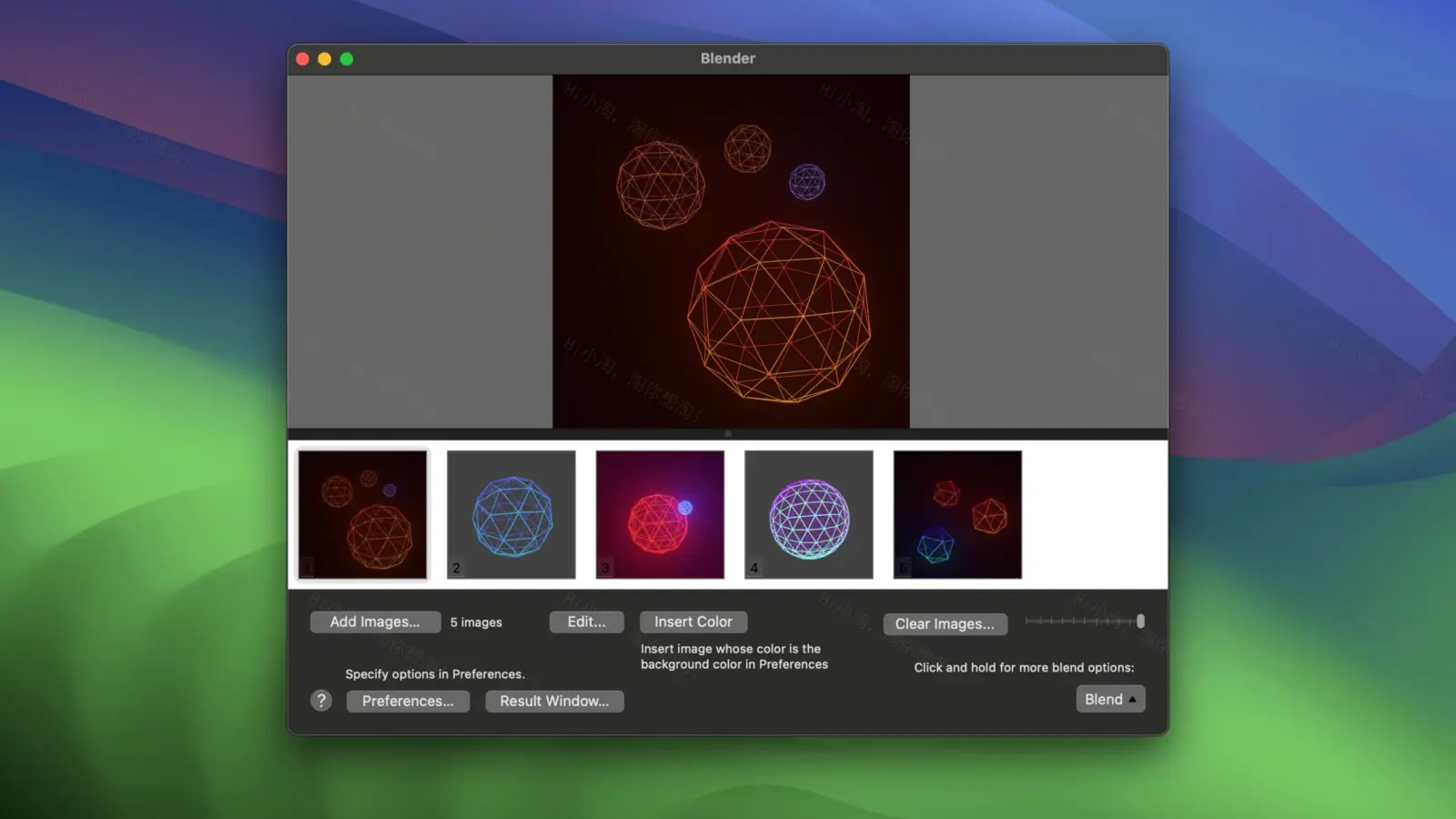 PhotosBlender For Mac v2.0.2 图片拼接工具